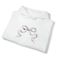 Y2K RIBBON GRAPHIC HOODIE - Thumbnail 5