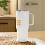 But First, Coffee 25 oz Travel mug with a handle-2
