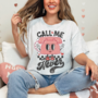 Call Me Never Valentine Graphic Tee or Sweatshirt-1