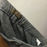Y’s grey knitted cargo pants 80s - Thumbnail 1
