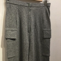 Y’s grey knitted cargo pants 80s - Thumbnail 3