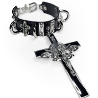 CATHEDRAL KYRIE neckpiece [BLACK] - Thumbnail 1