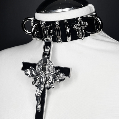Cathedral kyrie neckpiece [black]