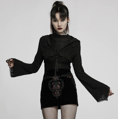 WOMEN BLACKHOLLOW GOTH DAILY JACKET