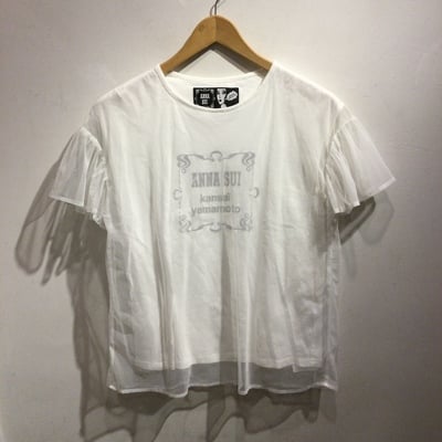 Kansai yamamoto x anna sui sheer covered hoodie