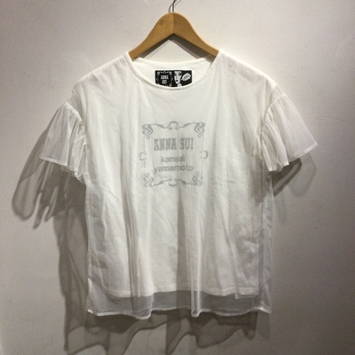 Kansai Yamamoto x Anna Sui sheer covered hoodie