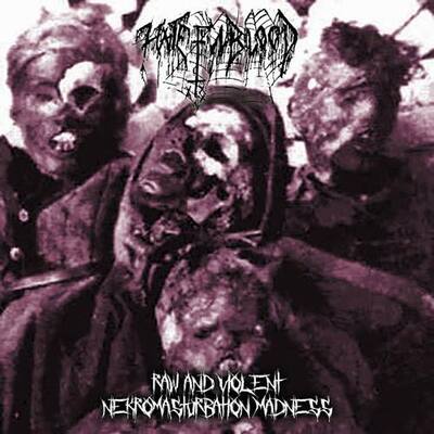 HATEFUL BLOOD - Raw and Violent Necromasturbation Madness - CD 