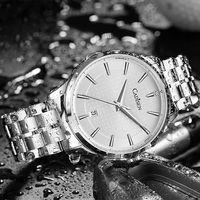 Mens Stainless Steel Watches Sapphire 42MM Case Automatic Mechanical 5BAR Causal Business Wristwatch C8156 - Thumbnail 7