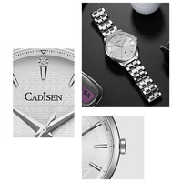 Mens Stainless Steel Watches Sapphire 42MM Case Automatic Mechanical 5BAR Causal Business Wristwatch C8156 - Thumbnail 6