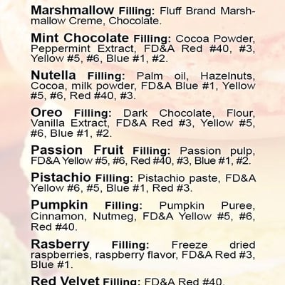 French Macarons Gift Box - 12 Flavors - Thumbnail 9