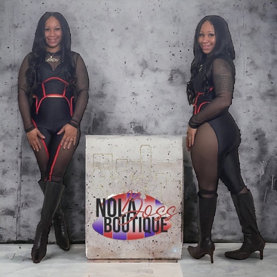  Nola Boss Black/Red 2pc Set 