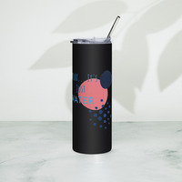 "Relax it's Just Water" Stainless Steel Tumbler - Thumbnail 1