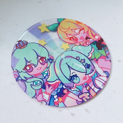 Lazulight cd coaster