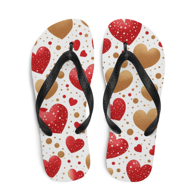 Kissme rubies frabic flip-flops