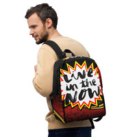 Live in the Now Minimalist Backpack - Thumbnail 1