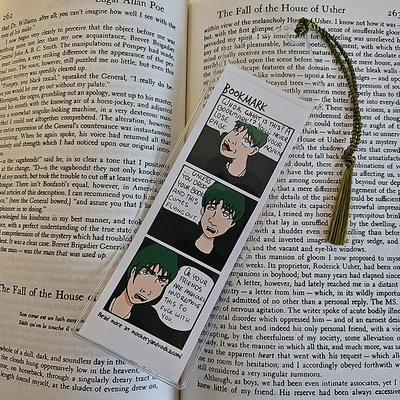 Official mockery and vodka bookmark