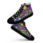 Mens high top canvas shoes Variegated World Aliens-6
