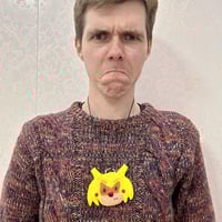 3D Printed Angry Sonichu Medallion To Mr Smith - Thumbnail 3