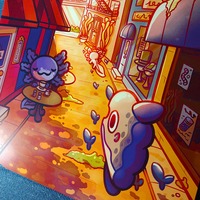 Axolotl Street Print - Thumbnail 1