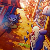 Axolotl Street Print - Thumbnail 3
