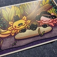 Axolotl Tea Mini Print - Thumbnail 3