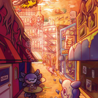 Axolotl Street Print - Thumbnail 5