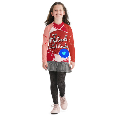 An Attitude of Gratitude Rash Guard