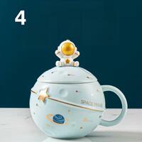 Astronaut Planet Water Cup Mug - Thumbnail 3