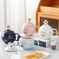 Astronaut Planet Water Cup Mug - Thumbnail 9