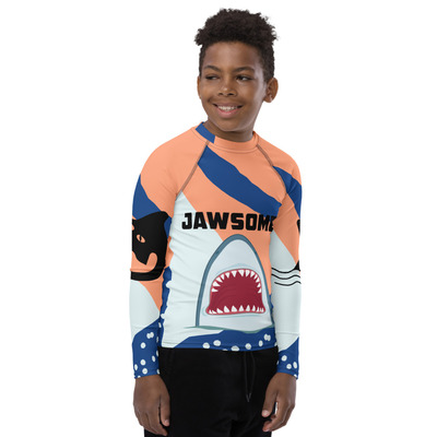Jawsome! rash guard