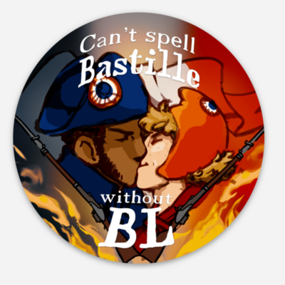 Bastille sticker