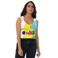 Autophagy Crop Top - Thumbnail 2