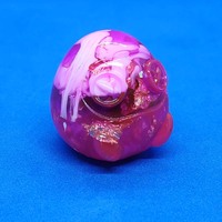 Behbes Collectible Figure (small) (Purple crystal swirls n gold/holo flakes) - Thumbnail 5