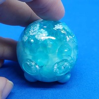 Behbes Collectible Figure (small) (blue and white swirls/blue marbles) - Thumbnail 8
