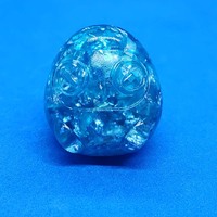 Behbes Collectible Figure (small) (trans blue silver foil) - Thumbnail 1