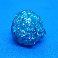Behbes Collectible Figure (small) (trans blue silver foil) - Thumbnail 2