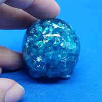 Behbes Collectible Figure (small) (trans blue silver foil) - Thumbnail 4