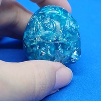 Behbes Collectible Figure (small) (trans blue silver foil) - Thumbnail 6