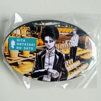 Attack on Titan "Attack on Hita" Museum Exclusive Trading Can Badges (Eren, Mikasa, Armin, Levi, Erwin) - Thumbnail 1