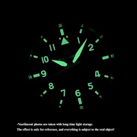 Mens NH35A Mechanical Watches 39MM Case Sapphire Stainless Steel Luminous 20BAR Diving Wristwatch SF750 - Thumbnail 1