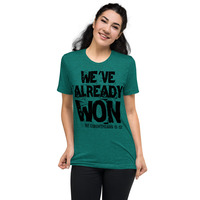 "We've Already Won" - Unisex, Short Sleeve Christian t-shirt - Thumbnail 3