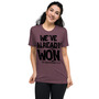 "We've Already Won" - Unisex, Short Sleeve Christian t-shirt-4