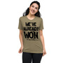 "We've Already Won" - Unisex, Short Sleeve Christian t-shirt-4