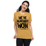 "We've Already Won" - Unisex, Short Sleeve Christian t-shirt-6