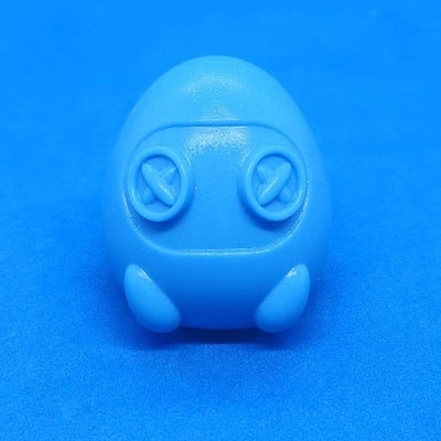 Behbes collectible figure (big) (baby blue)