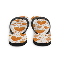 KissMe Tangerine Frabic Flip-Flops - Thumbnail 2