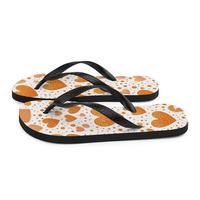 KissMe Tangerine Frabic Flip-Flops - Thumbnail 4