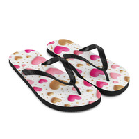 KissMe Pretty Pink Frabic Flip-Flops - Thumbnail 6