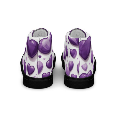 Rossys womens high top canvas shoes - Thumbnail 4