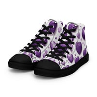 Rossys Womens high top canvas shoes - Thumbnail 3